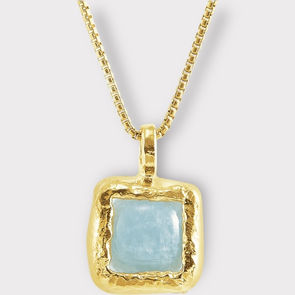 Silpada Jewelry - NEW Silpada Mediterra Icy Aquamarine Necklace NIB